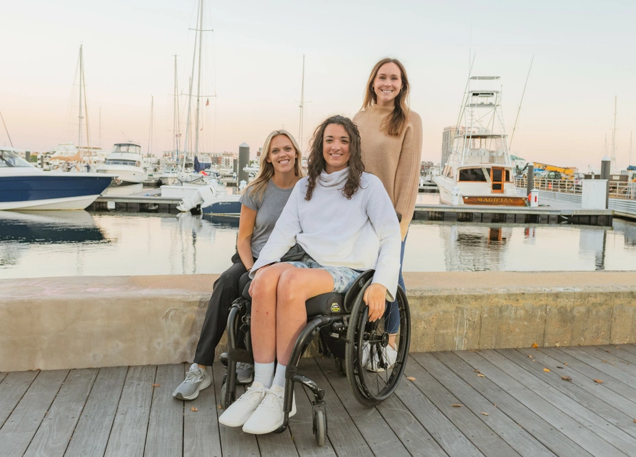 Dianne Vitkus at the harbor